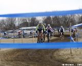 Tilford Was All In To Get the Holeshot © Cyclocross Magazine